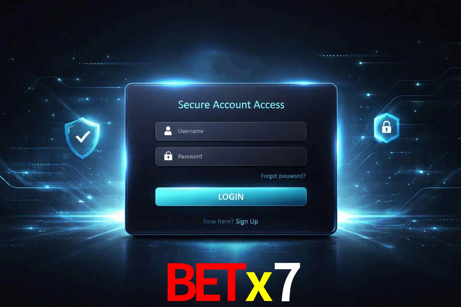 Pantalla de inicio de sesión de cuenta betx7 para usuarios en México
